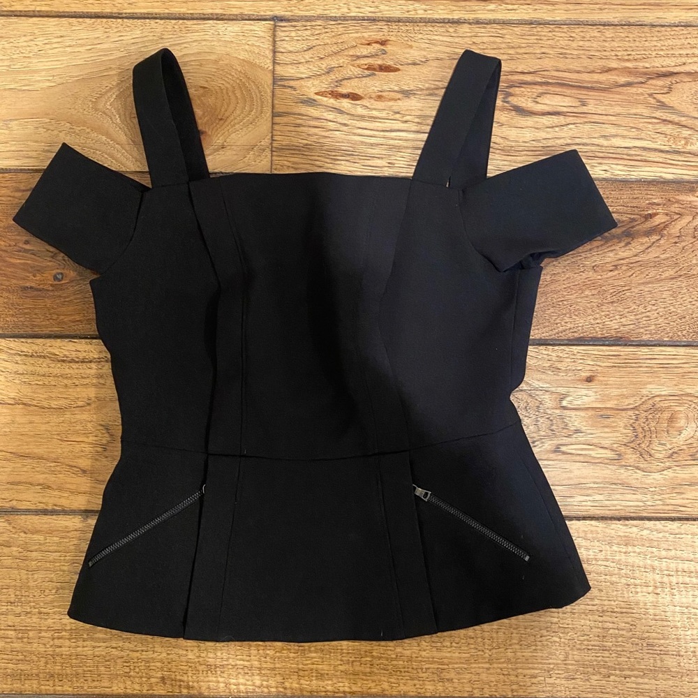 Sexy open shoulder top